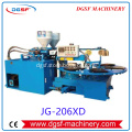 Automatic Rotary type Two Color Crystal Shoe Lace Plastic Injection Molding Machine JG-206XD